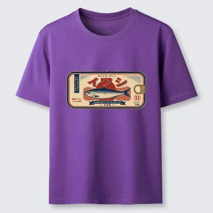 Tokyo-Tiger Vintage Japanese Sardine Can Art Classic T-Shirt