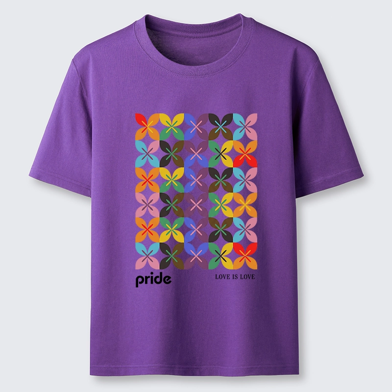 Tokyo-Tiger Pride Geometric Flower Pattern Classic T-Shirt