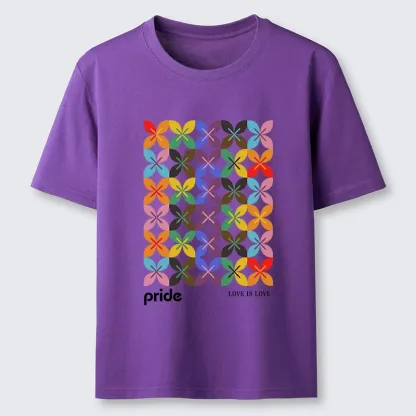 Tokyo-Tiger Pride Geometric Flower Pattern Classic T-Shirt