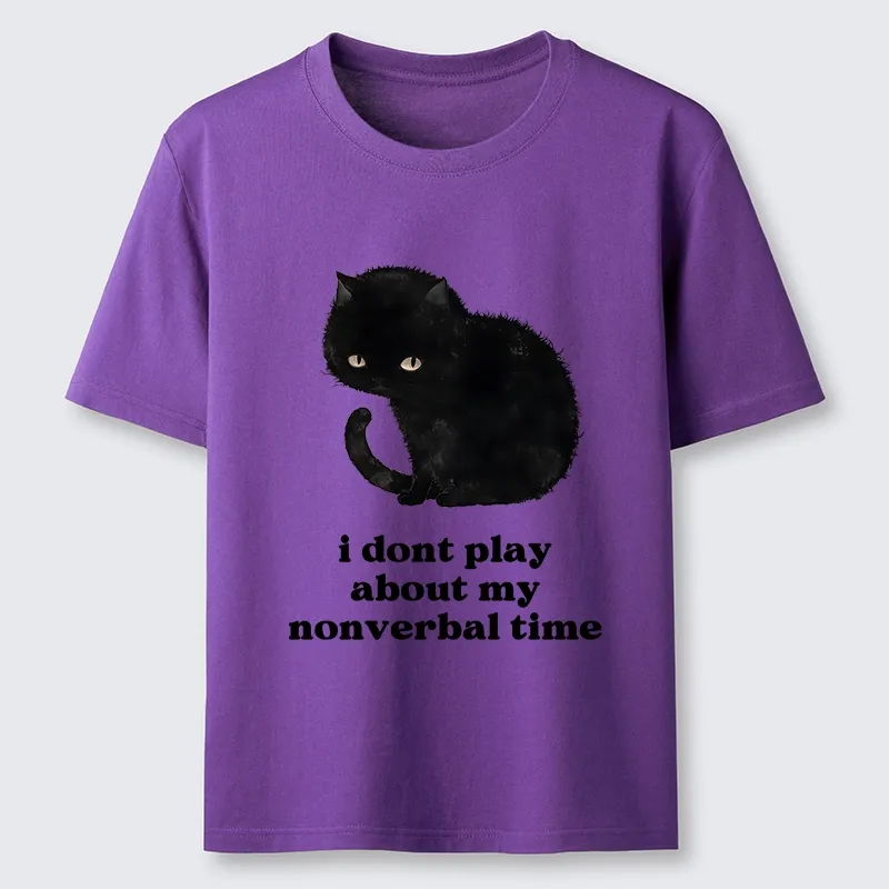 Tokyo-Tiger Relatable Introvert Black Cat Classic T-Shirt