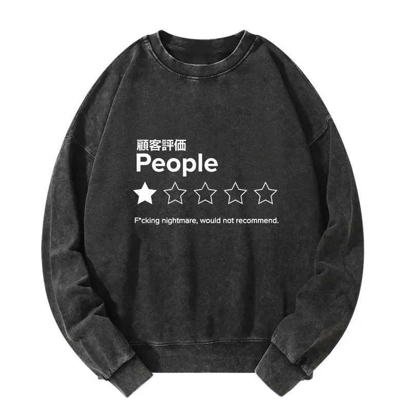 Tokyo-Tiger Evaluation People Washed Sweatshirt Sale