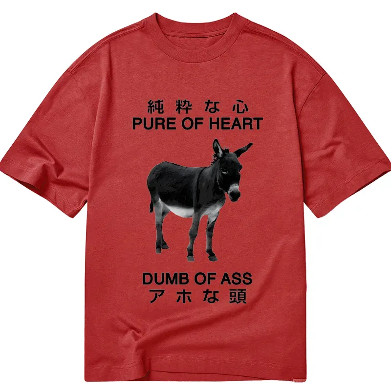 Tokyo-Tiger Pure Of Heart Dumb Of Ass Classic T-Shirt