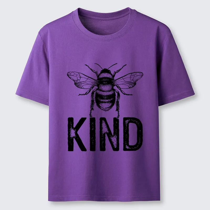 Tokyo-Tiger Minimalist Bee Kind Illustration Classic T-Shirt