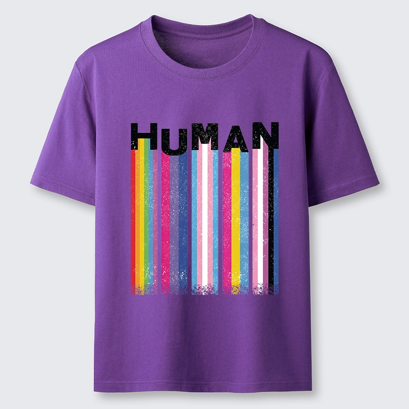 Tokyo-Tiger Rainbow Stripes Human Pride Classic T-Shirt