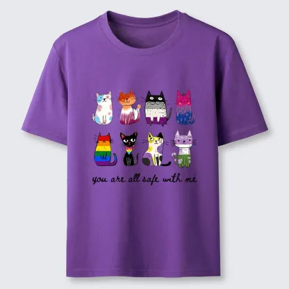Tokyo-Tiger Cute Cats Guard Every Unique Soul Classic T-Shirt