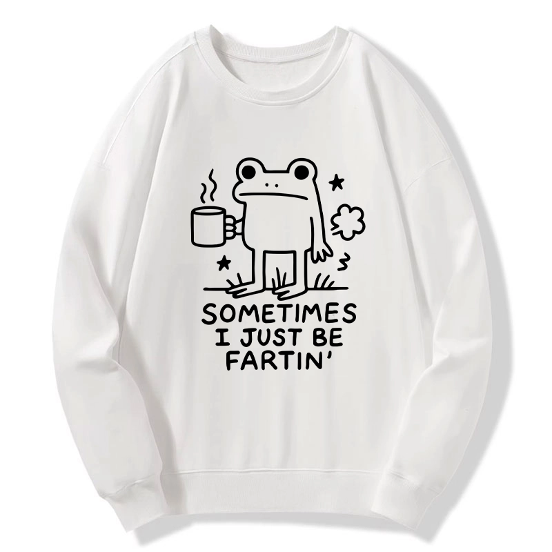 Tokyo-Tiger Sometimes A Frog Just Needs To Fart Classic Sweatshirt