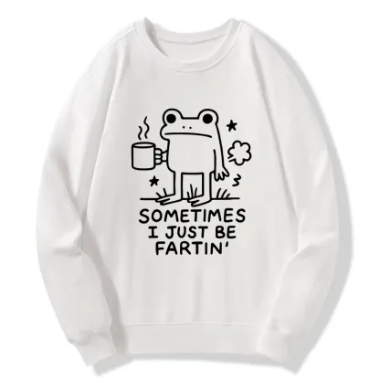 Tokyo-Tiger Sometimes A Frog Just Needs To Fart Classic Sweatshirt