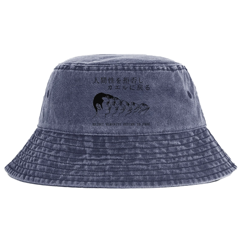 Tokyo-Tiger Return To Frog Washed Bucket Hat