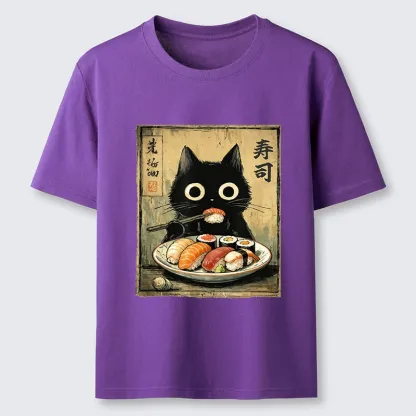 Tokyo-Tiger Vintage Japanese Sushi Cat Classic T-Shirt