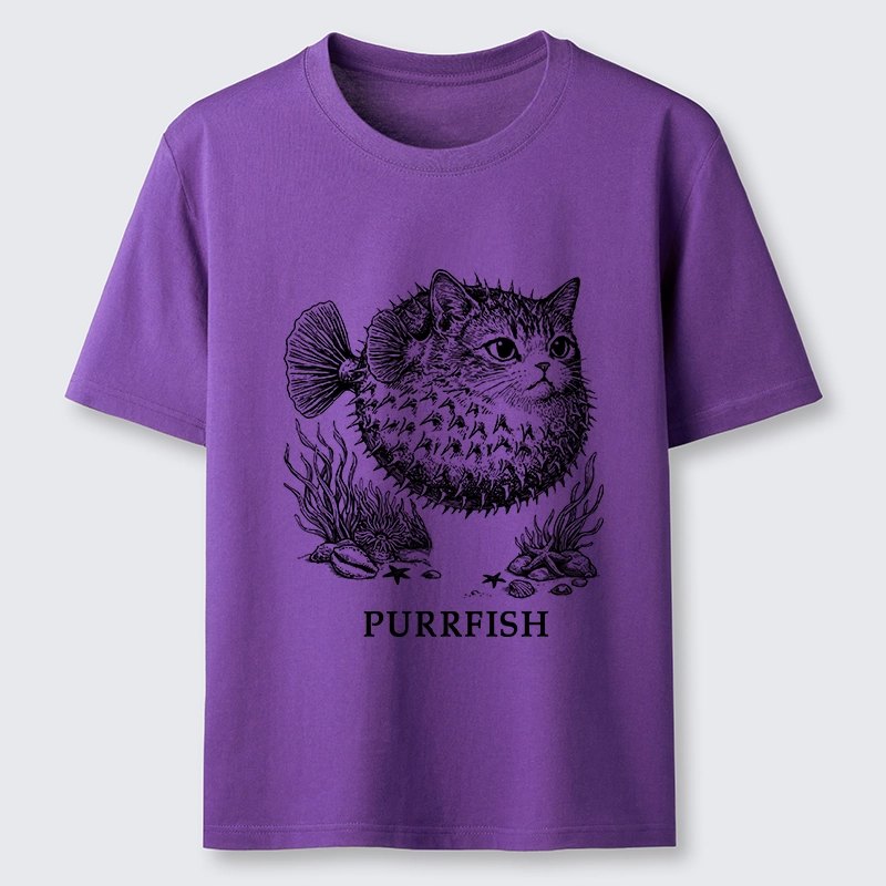 Tokyo-Tiger Spiky Puffer With Cute Cat Head Classic T-Shirt