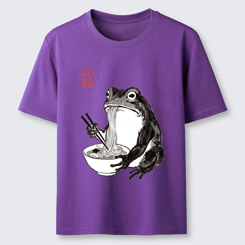 Tokyo-Tiger Cat Loves Eating Pasta Classic T-Shirt