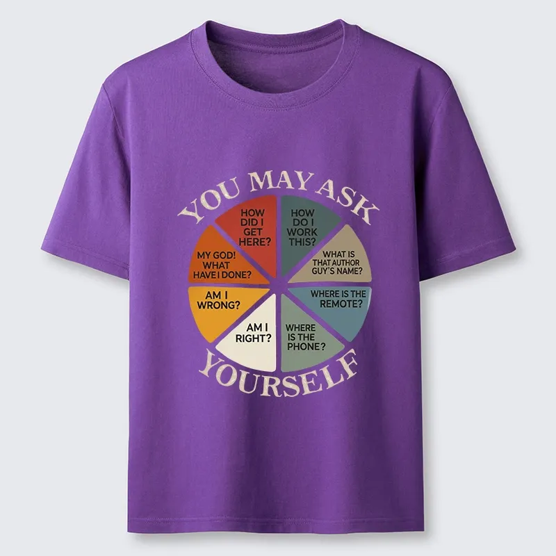 Tokyo-Tiger Full Of Self Doubt Questions Wheel Classic T-Shirt