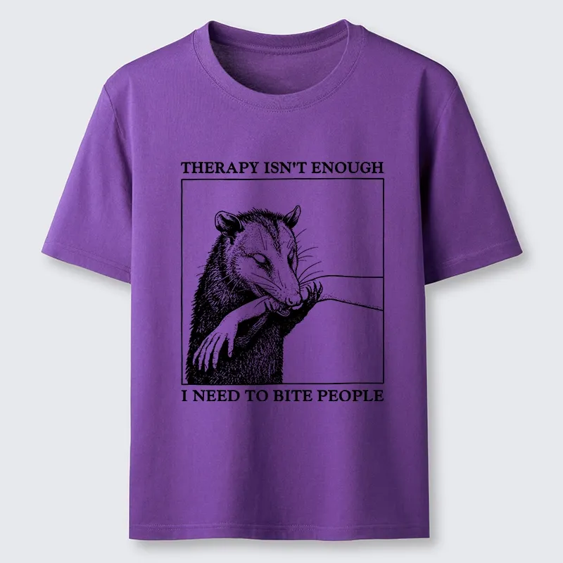 Tokyo-Tiger Funny Opossum Biting People Classic T-Shirt