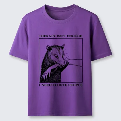 Tokyo-Tiger Funny Opossum Biting People Classic T-Shirt