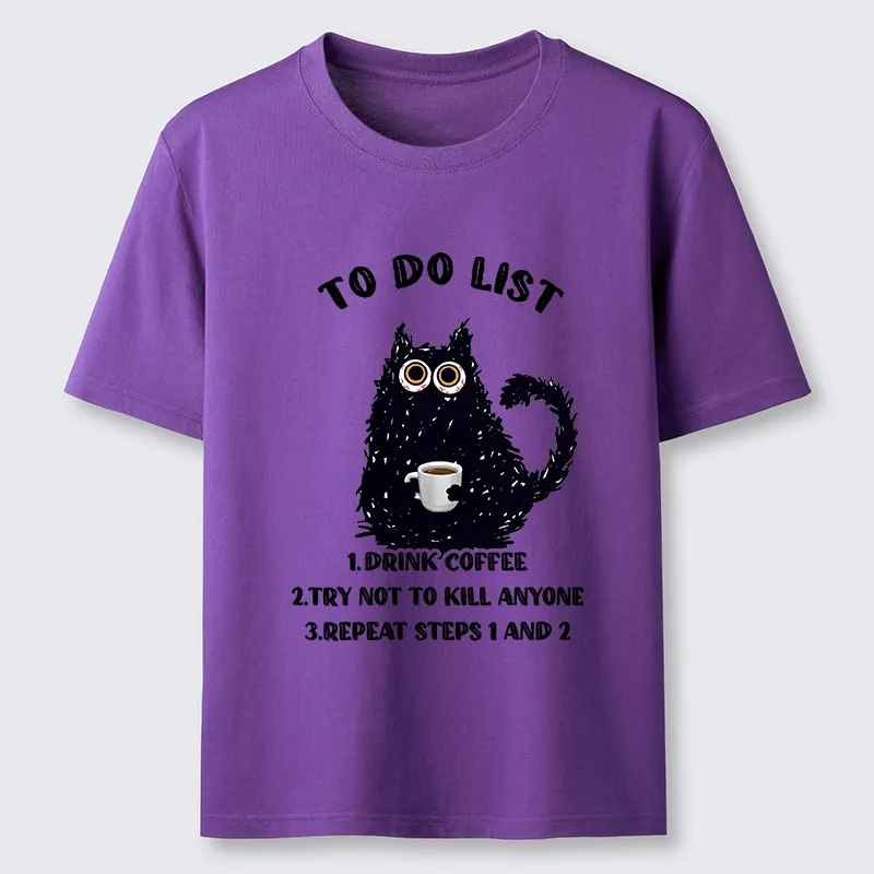 Tokyo-Tiger Funny Meme Daily Coffee Routine Classic T-Shirt