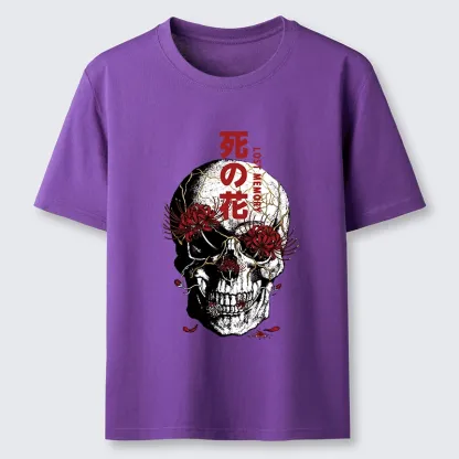 Tokyo-Tiger Dark Goth Spider Lily Skull Art Classic T-Shirt