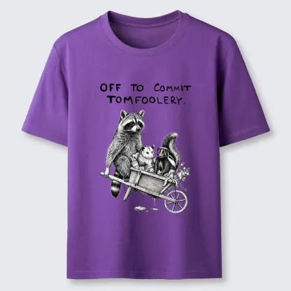 Tokyo-Tiger Raccoon Crew On A Mission Classic T-Shirt