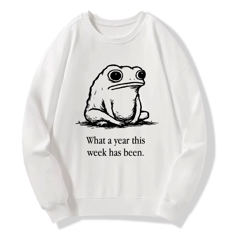 Tokyo-Tiger This Week Feels Like A Whole Year Classic Sweatshirt