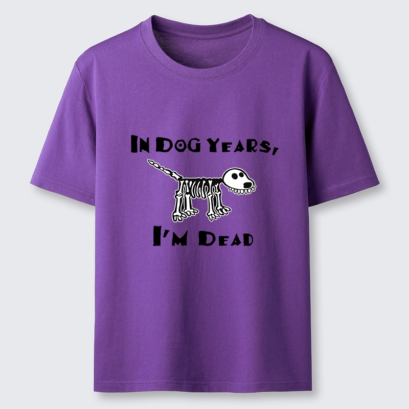 Tokyo-Tiger Funny Meme Old Dog Dead In Dog Years Vibe Classic T-Shirt