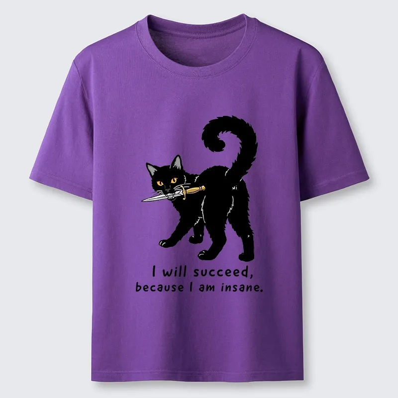 Tokyo-Tiger Brave Black Cat Wild Success Vibe Classic T-Shirt