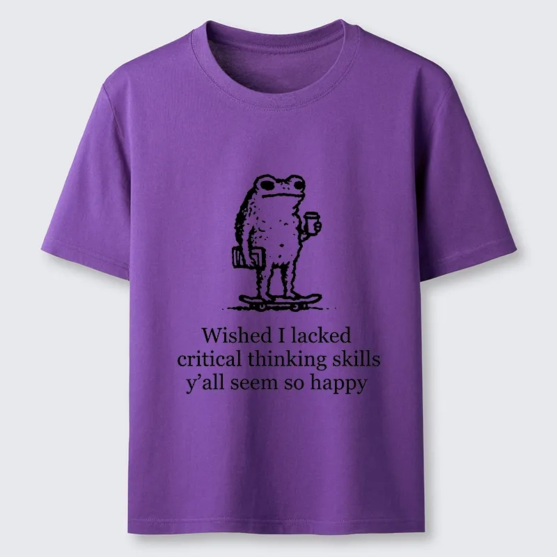 Tokyo-Tiger Skate Frog Deep Thought Funny Meme Classic T-Shirt