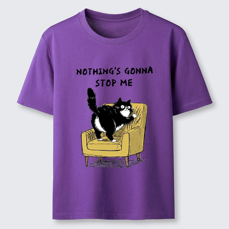 Tokyo-Tiger Sassy Cat Scratch Sofa Relatable Print Classic T-Shirt