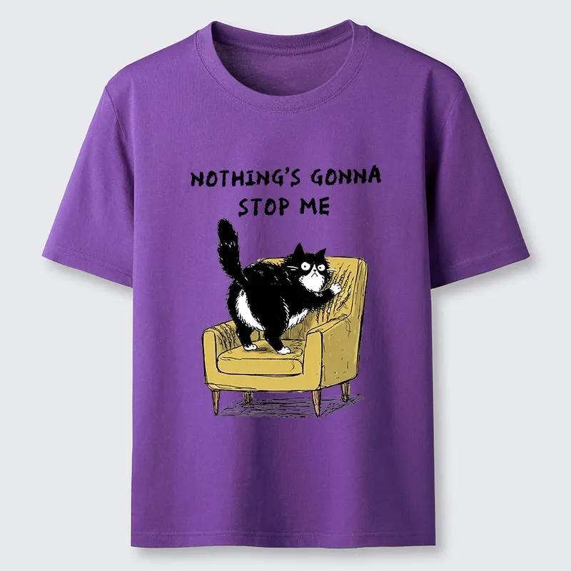 Tokyo-Tiger Sassy Cat Scratch Sofa Relatable Print Classic T-Shirt