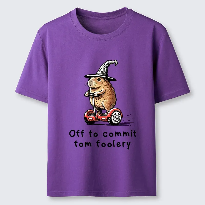 Tokyo-Tiger Cute Magic Capybara Foolish Fun Art Classic T-Shirt