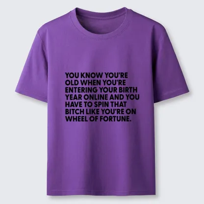 Tokyo-Tiger Relatable Old Human Joke Meme Classic T-Shirt