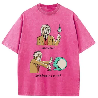 Tokyo-Tiger Einstein's Secret Weapon Washed T-Shirt