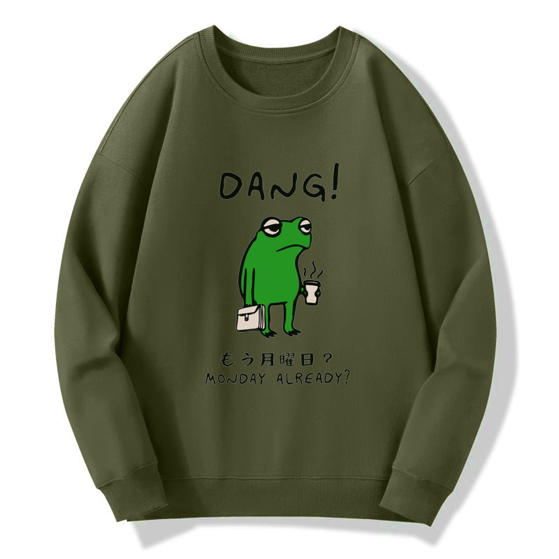 Tokyo-Tiger Is It Already Monday Sweatshirt