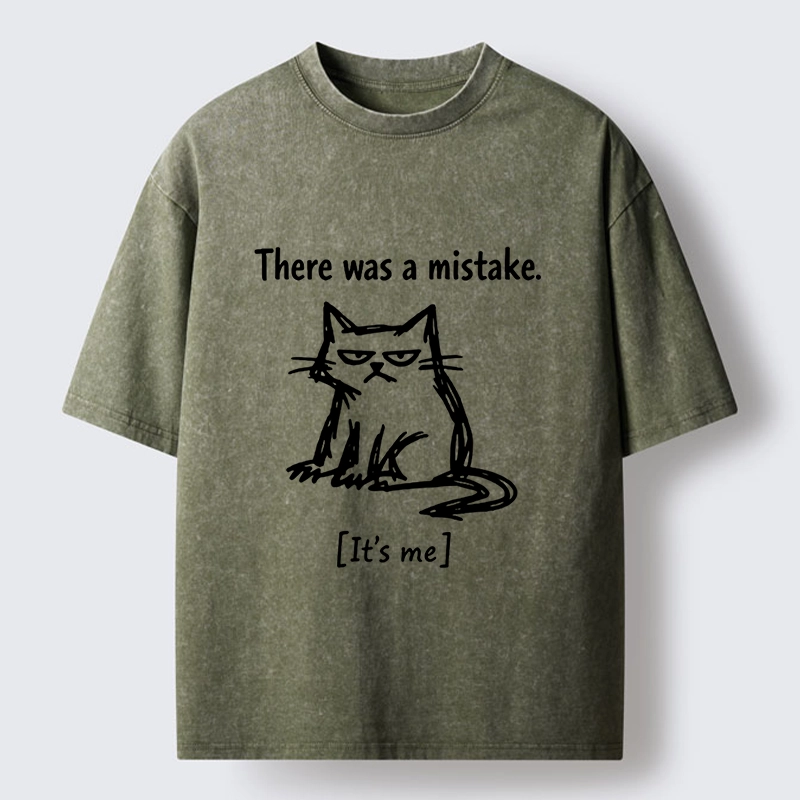 Tokyo-Tiger Mistake Cat Funny Meme Washed T-Shirt
