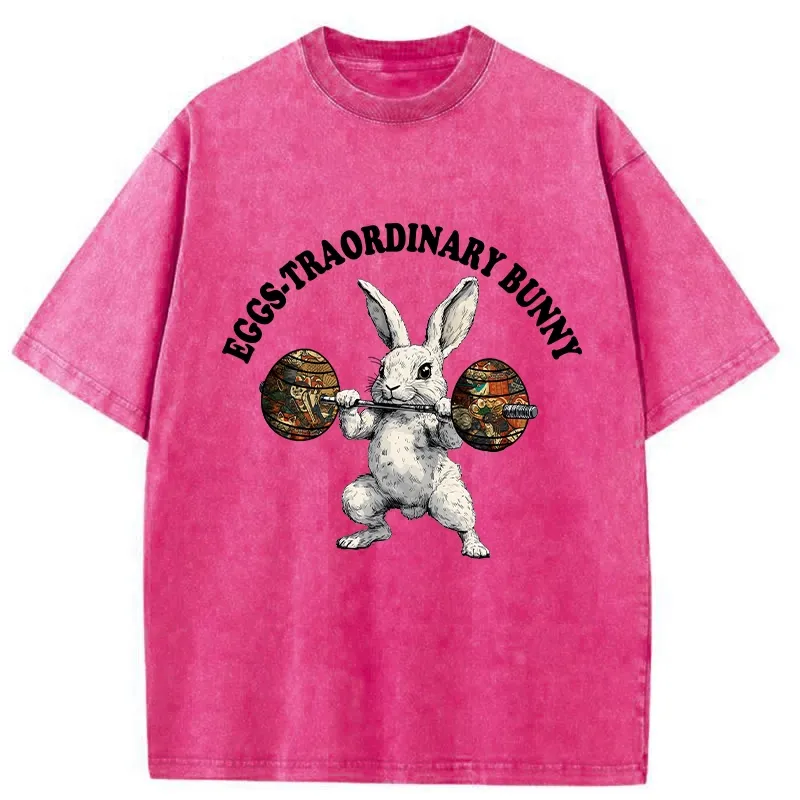 Tokyo-Tiger Eggs-Traordinary Bunny Washed T-Shirt