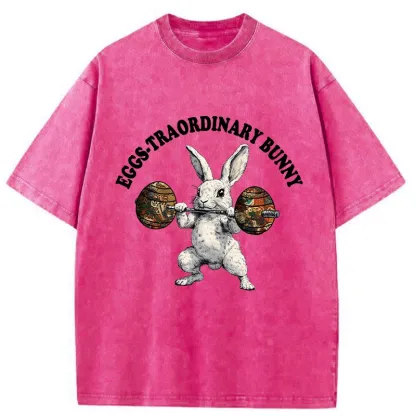 Tokyo-Tiger Eggs-Traordinary Bunny Washed T-Shirt