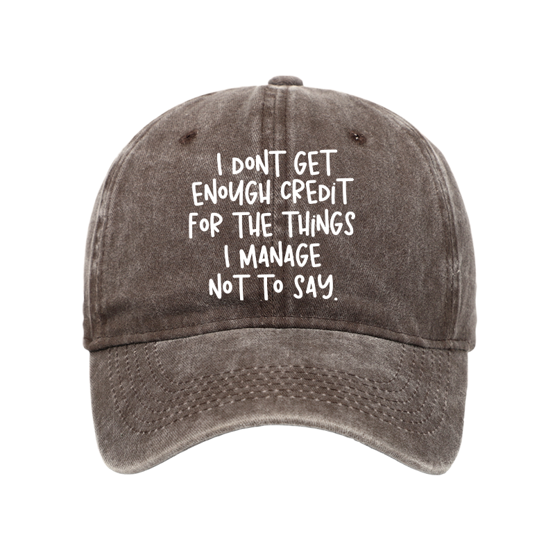 Tokyo-Tiger Saying No Is A Superpower Washed Cap