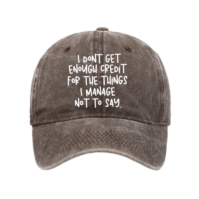 Tokyo-Tiger Saying No Is A Superpower Washed Cap