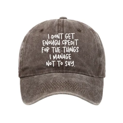 Tokyo-Tiger Saying No Is A Superpower Washed Cap