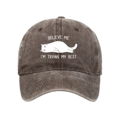 Tokyo-Tiger When Life Is Hard Nap First Washed Cap