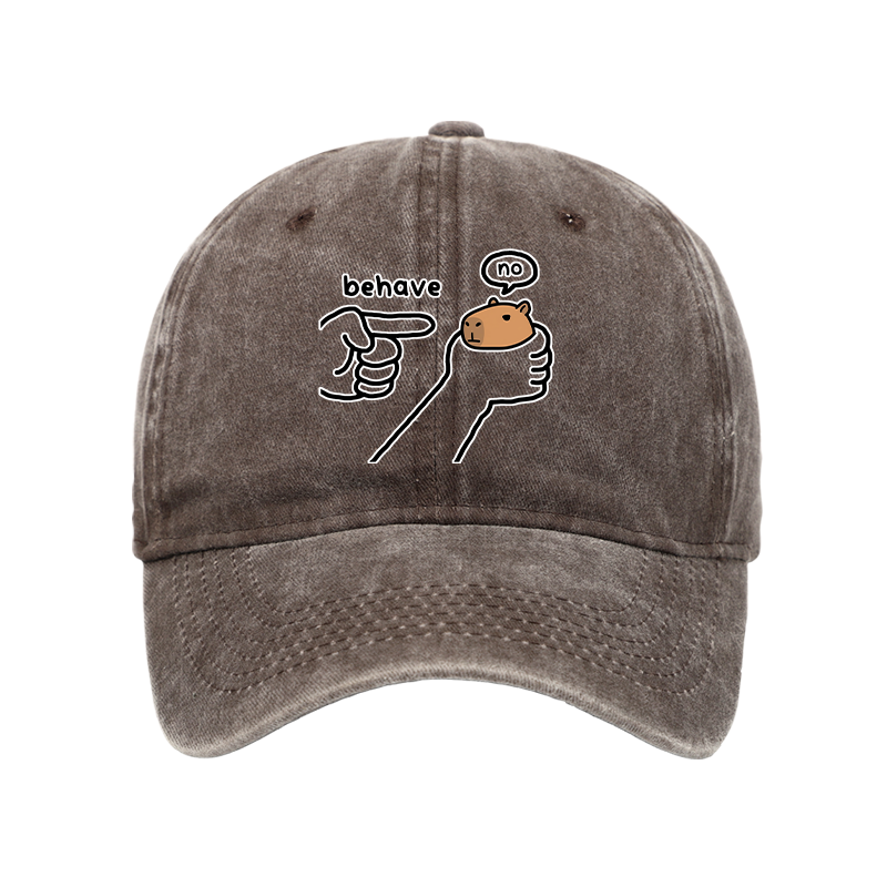 Tokyo-Tiger Dishonest Capybara Washed Cap