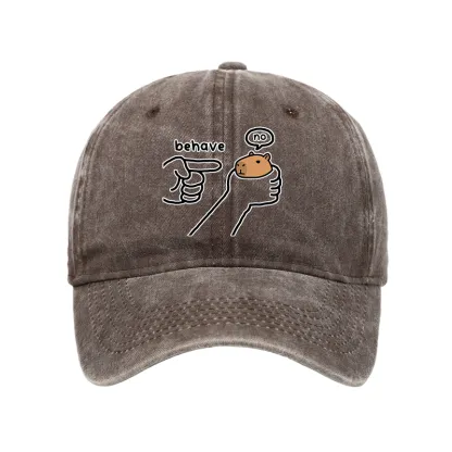 Tokyo-Tiger Dishonest Capybara Washed Cap