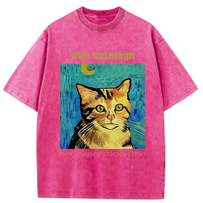 Tokyo-Tiger Van Caligogh Washed T-Shirt