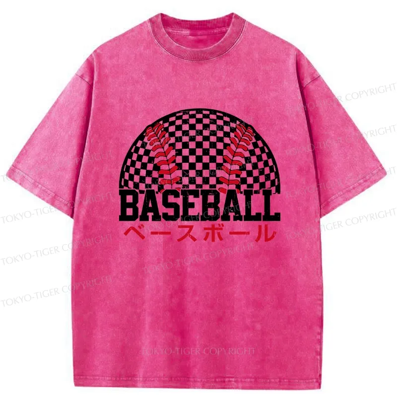 Tokyo-Tiger Japan Baseball Washed T-Shirt