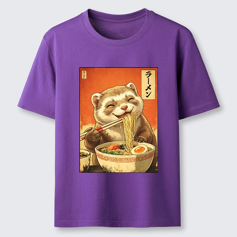 Tokyo-Tiger Otters Eating Delicious Ramen Classic T-Shirt