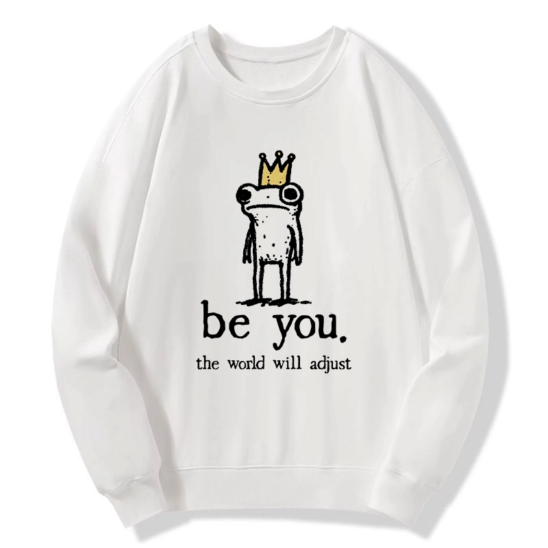Tokyo-Tiger Crown Frog Stays True To Self Classic Sweatshirt