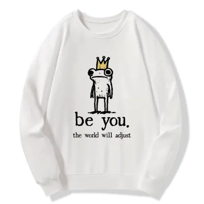 Tokyo-Tiger Crown Frog Stays True To Self Classic Sweatshirt