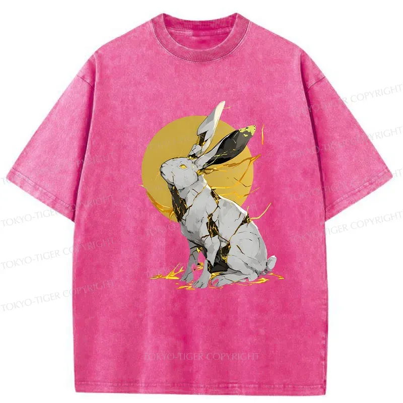 Tokyo-Tiger Broken Rabbit Washed T-Shirt