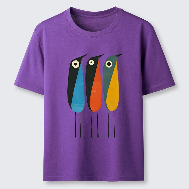 Tokyo-Tiger Bold Shape Birds Classic T-Shirt