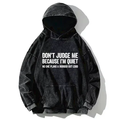 Tokyo-Tiger Sarcastic Funny Quote Washed Hoodie