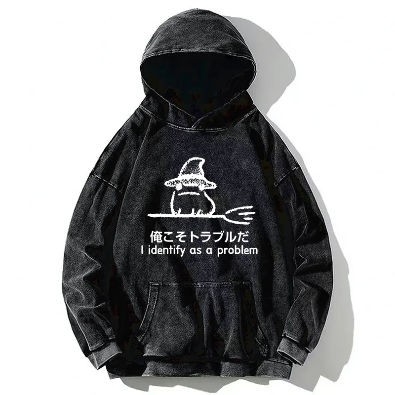 Tokyo-Tiger Mischief Magic Dude Washed Hoodie