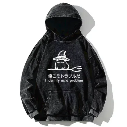 Tokyo-Tiger Mischief Magic Dude Washed Hoodie